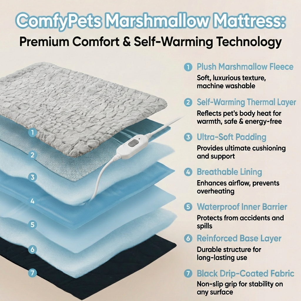 ComfyPets Marshmellow Mattress™